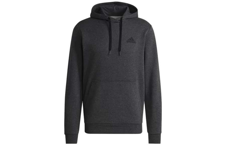 Adidas Adidas Sweatshirts Men's Dark Gray Hooded Moderate Regular