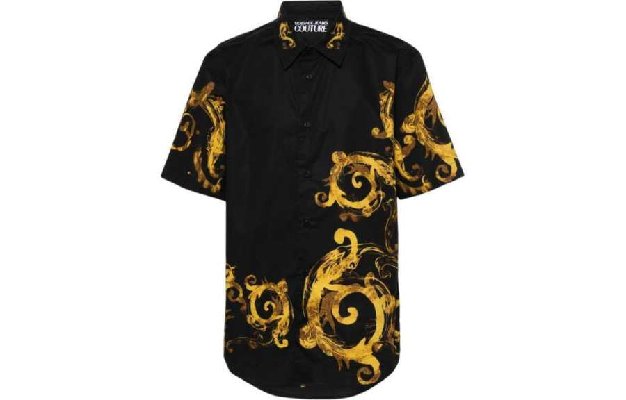 VERSACE JEANS COUTURE Print Short Sleeved Shirt