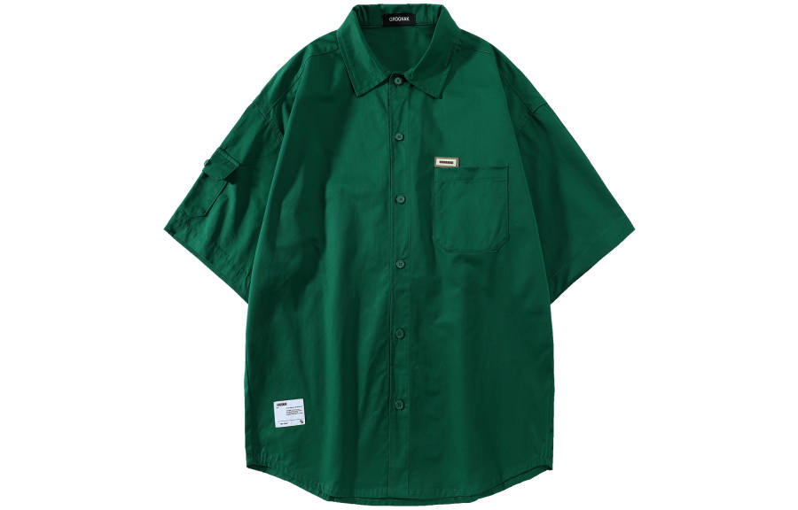 GROGNAK Shirts Unisex Pointed Collar Moderate Workwear