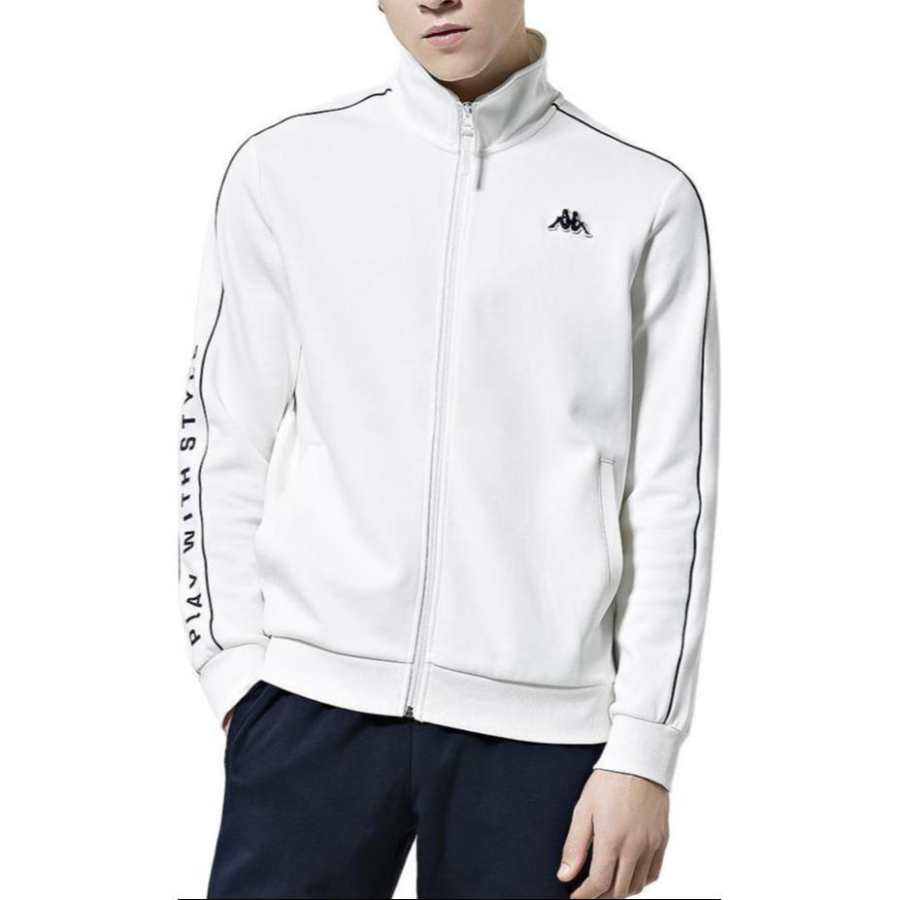 Kappa Sweatshirts Men's Stand Collar Moderate Cardigan