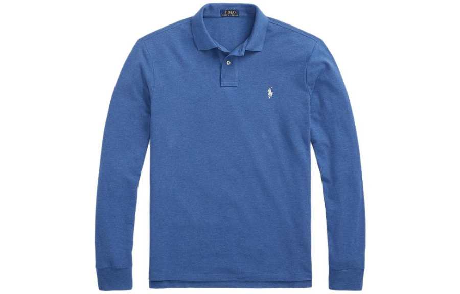 Polo Ralph Lauren FW23 Polo Shirt Custom Slim Fit Men's Blue