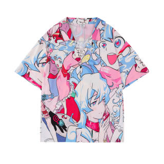 HELIPORT Shirts Unisex Cuban Collar Thin Hawaii