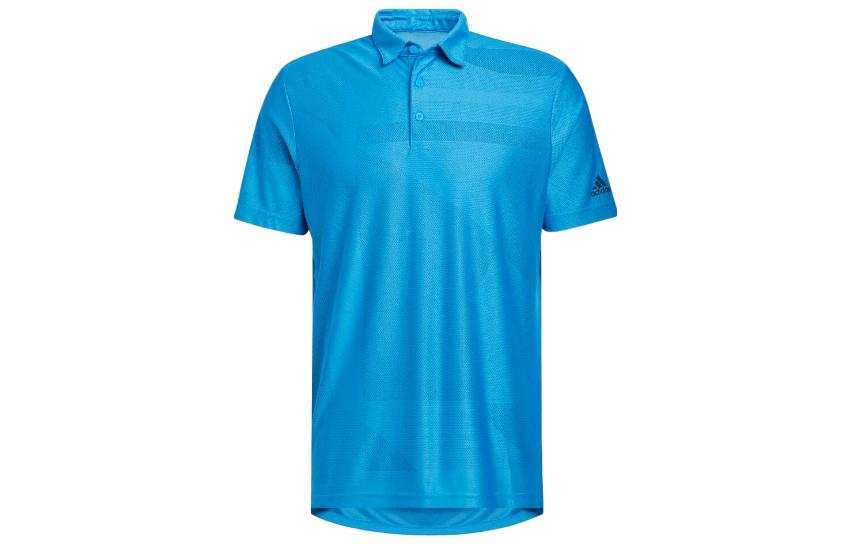 Adidas Adidas Polo Shirts Men's Blue Polo Collar Moderate Straight Fit
