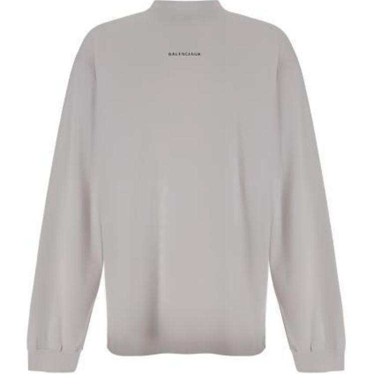 Balenciaga Logo Printed Medium Fit T Shirt