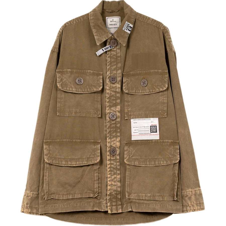 Maison Mihara Yasuhiro Cotton Shirt Jacket