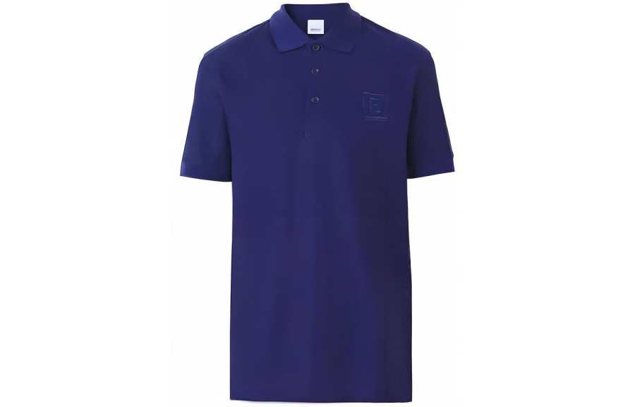 Burberry SS22 Polo Shirt Men's Blue