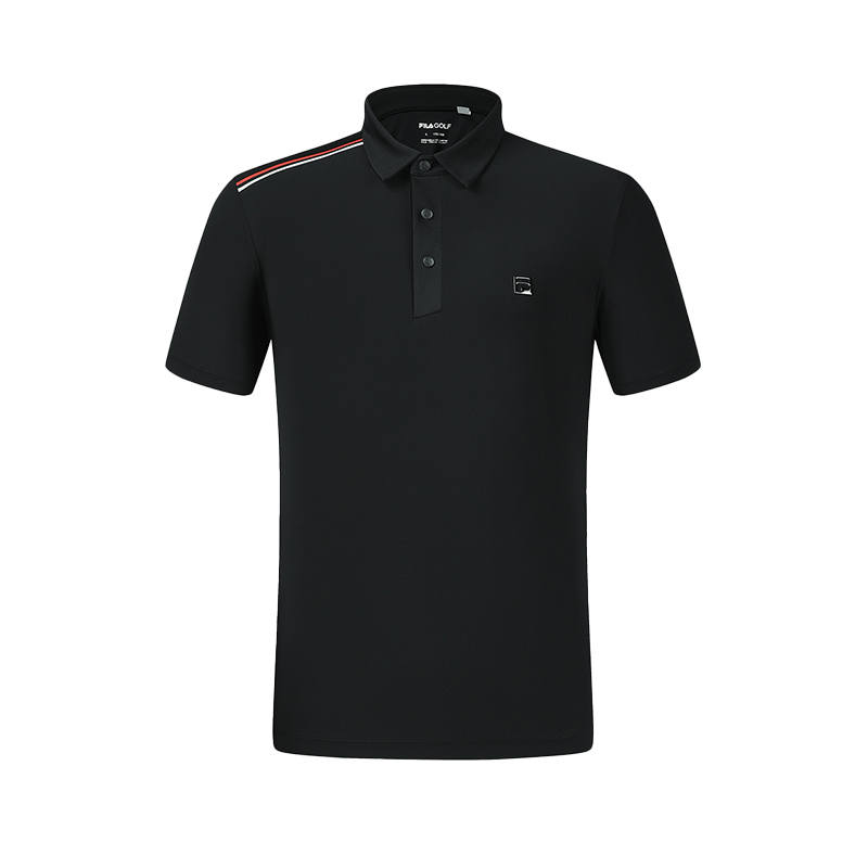 FILA Polo Shirt Men's Pitch Black