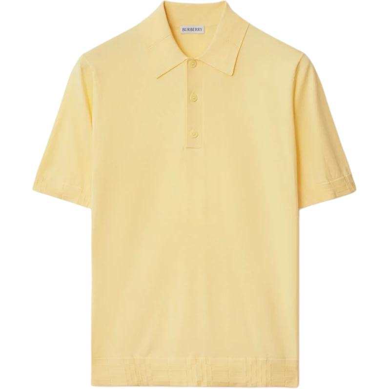 Burberry Polo Shirt Men's Lemon