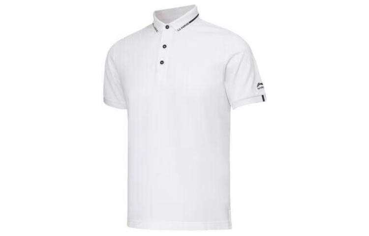Li-Ning Li Ning Polo Shirt Unisex Standard White