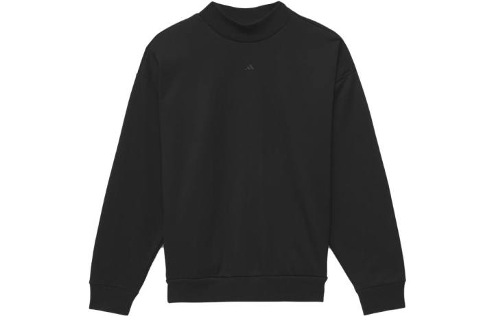 Adidas Adidas Sweatshirts Unisex Black Crew Neck Moderate Regular