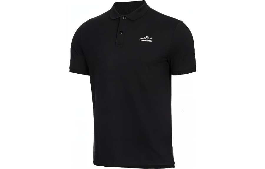 Nike Nike Polo Shirts Men's Black Polo Collar Moderate Straight Fit