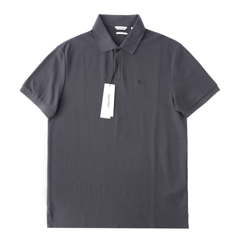 Calvin Klein Polo Shirts Men's Polo Collar Moderate Straight Fit
