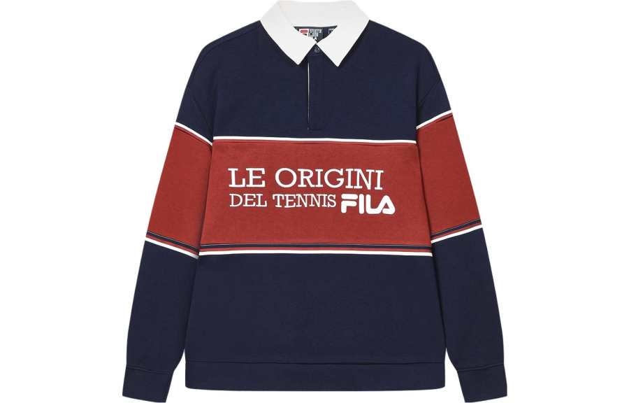 FILA Polo Shirt Men's Dark Silent Blue