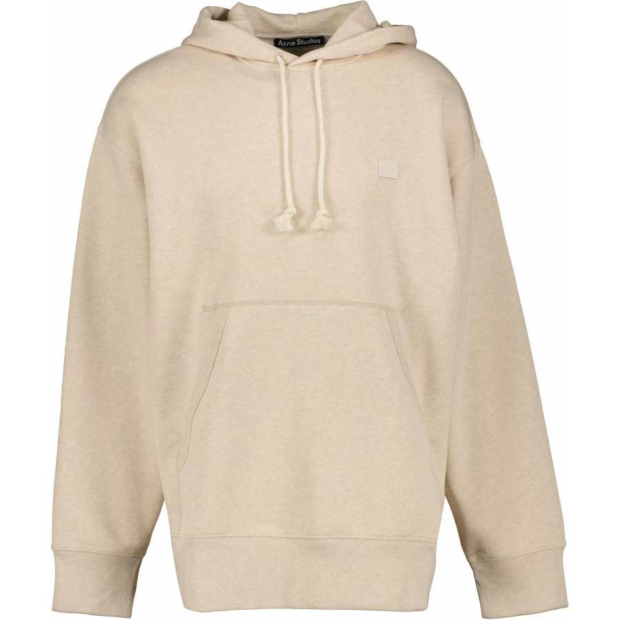 Acne Studios Acne Studios Face Patch Logo Hooded Sweatshirt