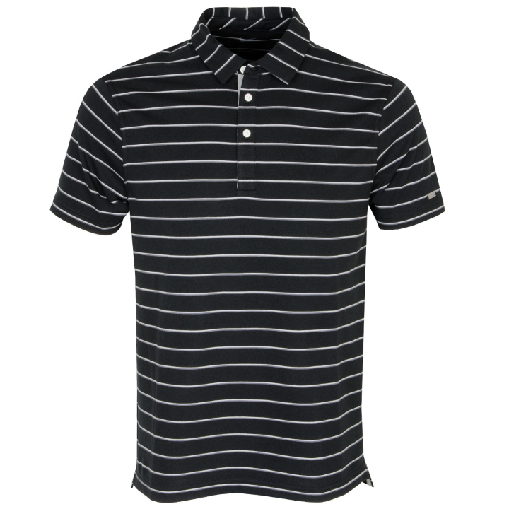 Nike Nike Polo Shirts Men's Black Polo Collar Moderate Straight Fit