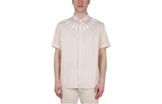 Neil Barrett Shirts Men's Beige
