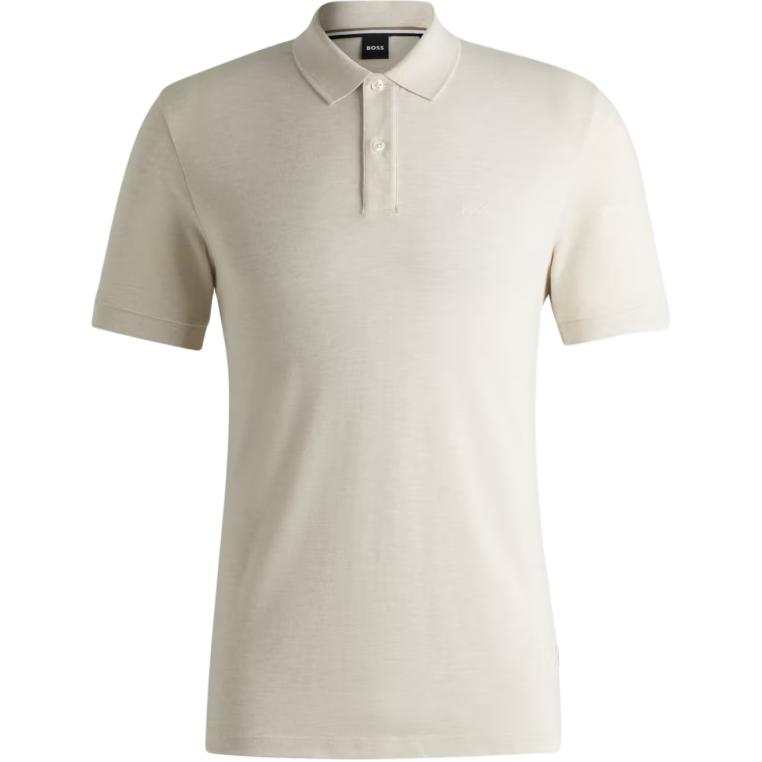 HUGO BOSS Boss HUGO BOSS Pallas Embroidered Straight Hem Polo Shirt
