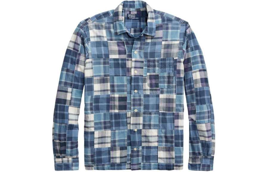 Polo Ralph Lauren Patchwork Button Up Shirt