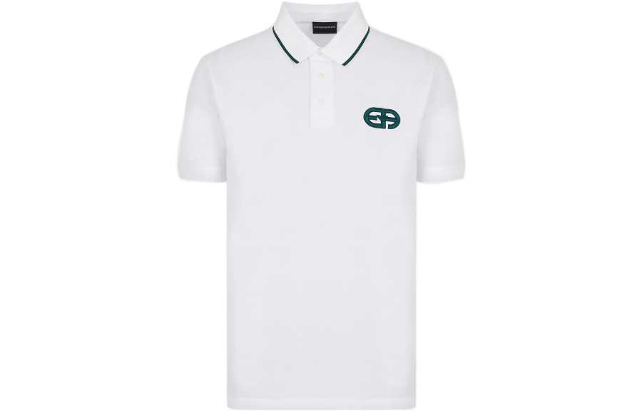 EMPORIO ARMANI FW22 Polo Shirt Men's White