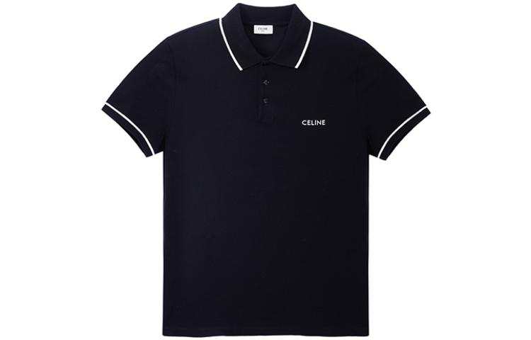 CELINE CELINE SS23 Polo Shirt Men's Black