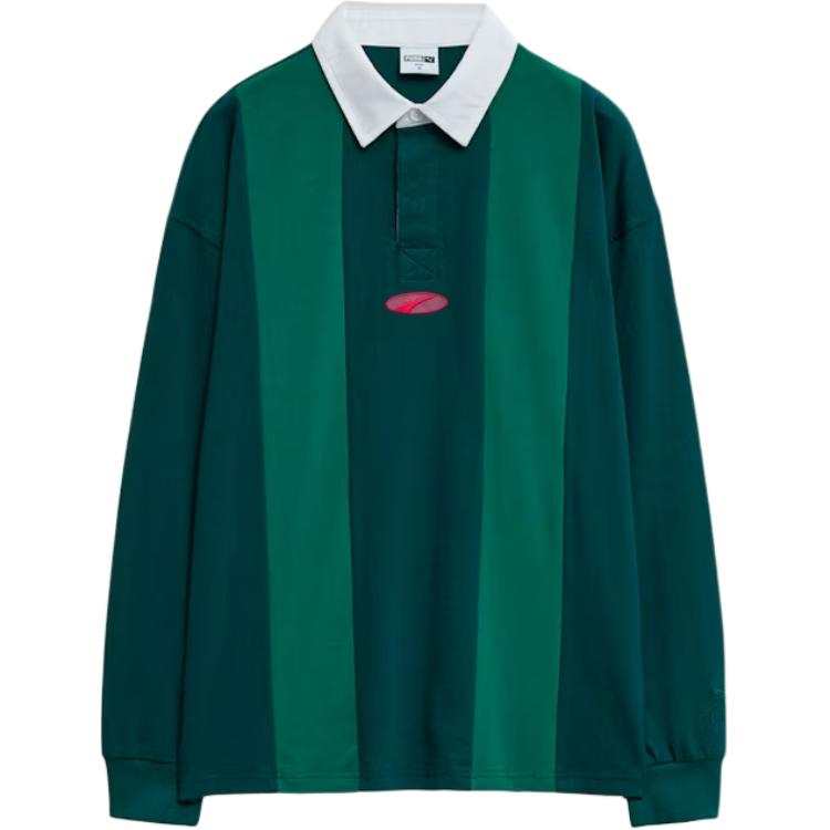 PUMA Polo Shirts Men's Green Polo Collar Moderate Other