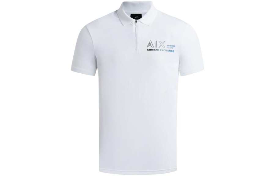 ARMANI EXCHANGE ARMANI EXCHANGEAE Polo Shirt Men's White