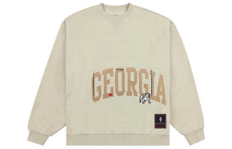 Travis Scott Travis Scott X Mitchell & Ness Texas Longhorns Pullover Sweatshirt