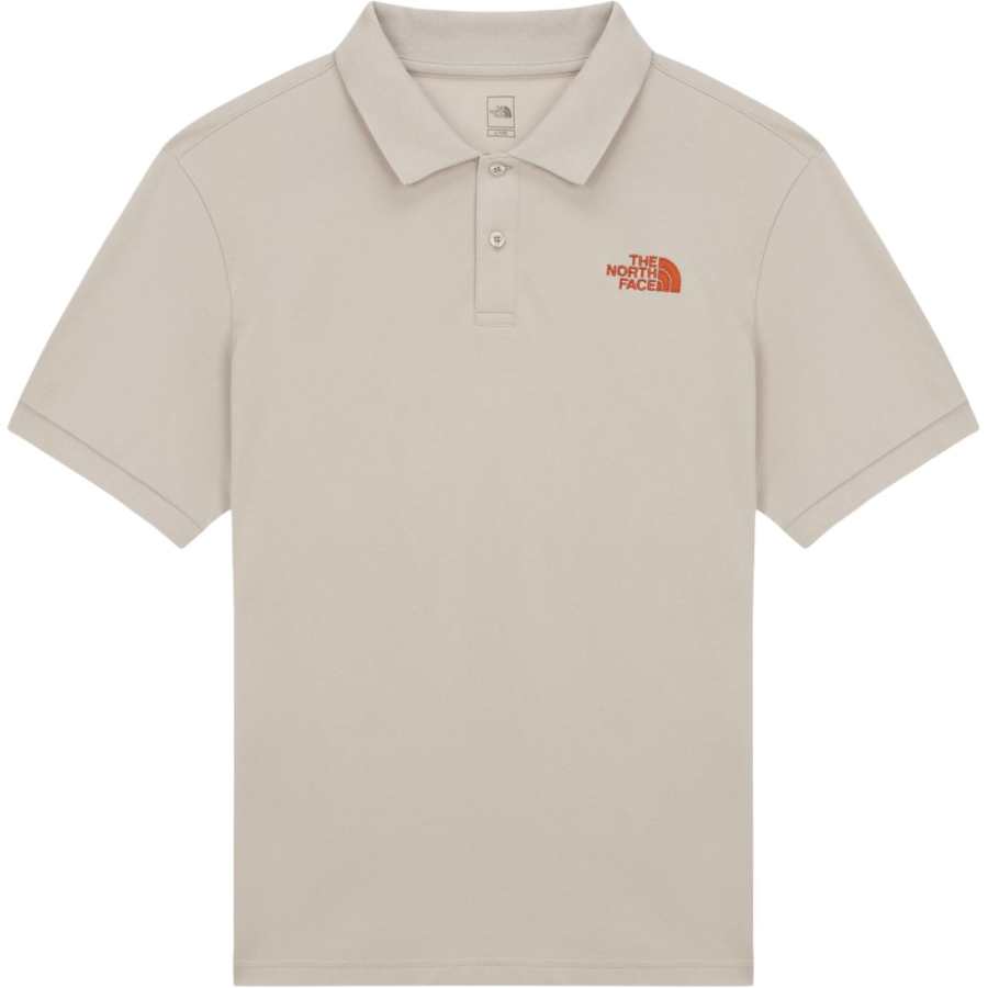 THE NORTH FACE Polo Shirt Men's White Sand