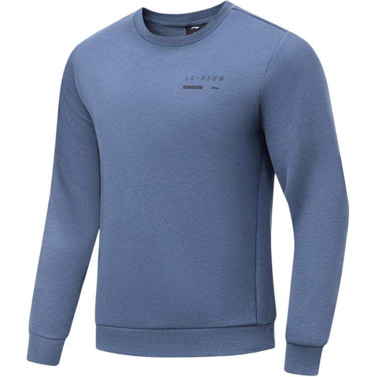 Li-Ning Li Ning Fitness Series Sweatshirt Men's Gray Indigo