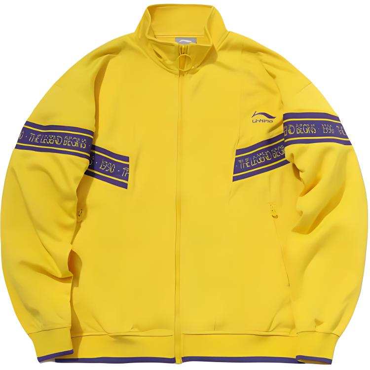 Li-Ning Li Ning Sports Fashion Collection Sweatshirt Men's Pink Butterfly Yellow