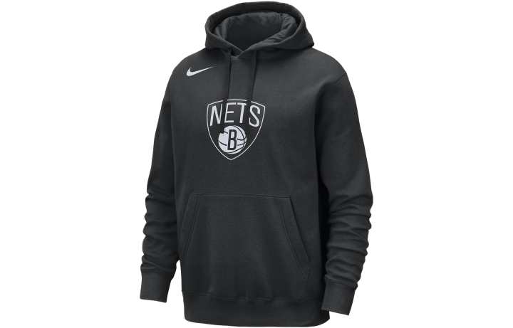 Nike Nike Brooklyn Nets Club Men's Nike Nba Pullover Hoodie