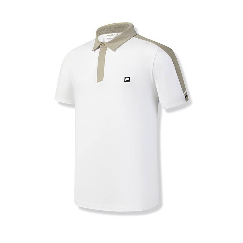 FILA Golf Polo Shirt Men's Jade White