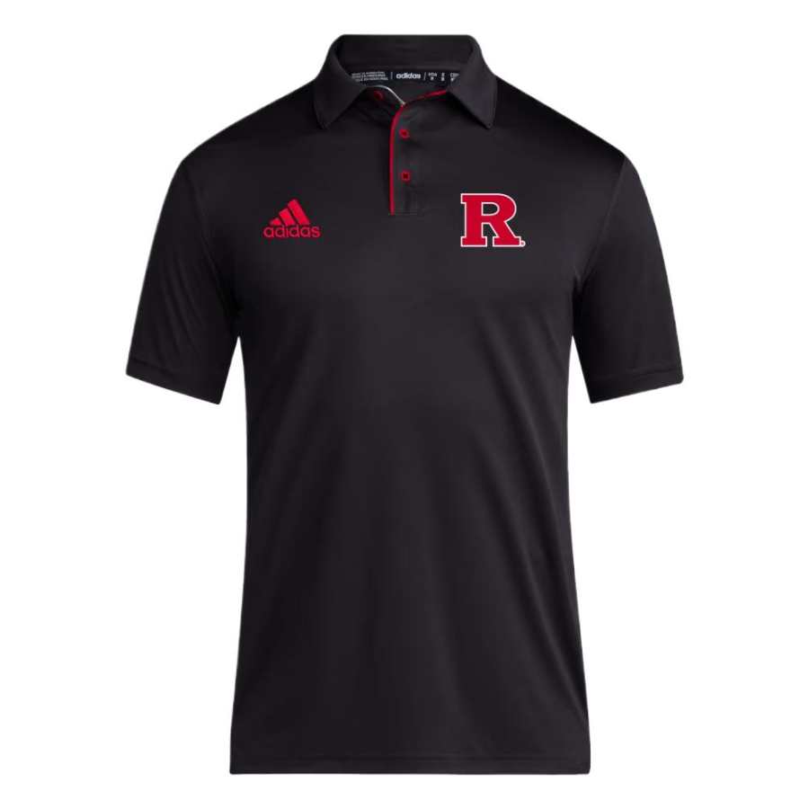 Adidas Adidas Free Shipping With AdiClub Rutgers Scarlet Knights Polo Shirt