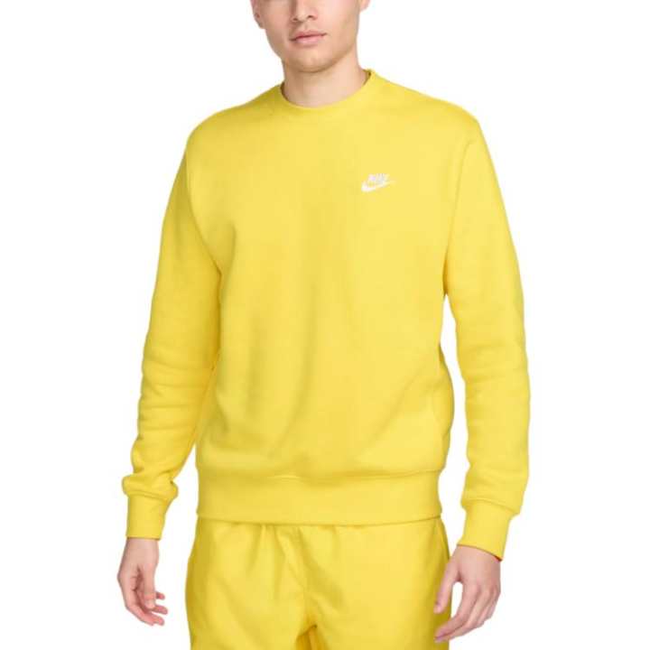 Nike Nike Sportswear Club Sweatshirt Men's Bright Yellow