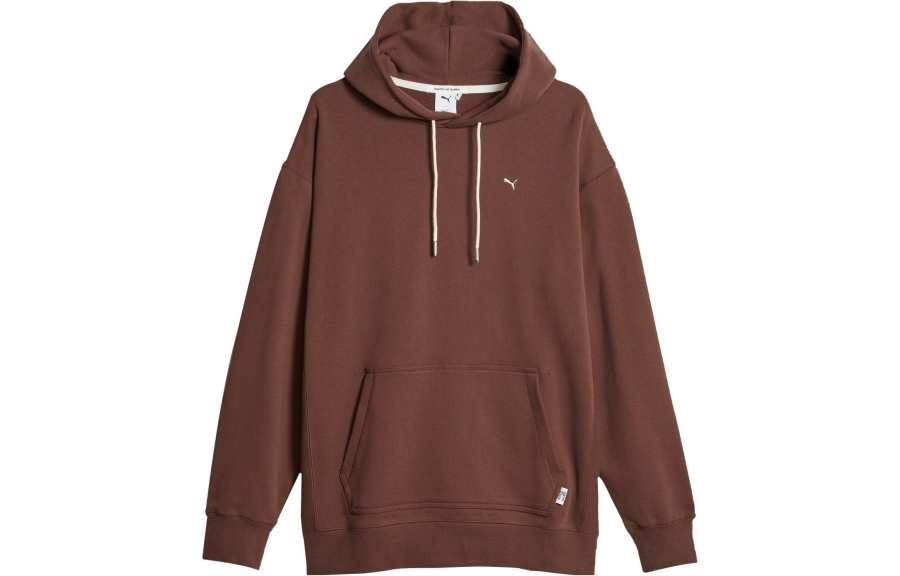 PUMA Mmq Series Sweatshirts Unisex Tan Hooded Moderate Other