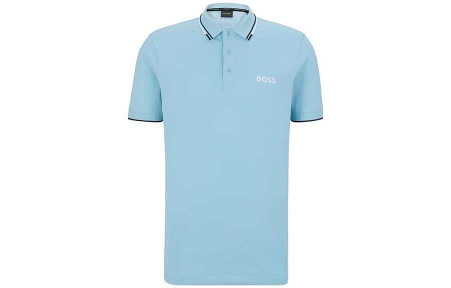 HUGO BOSS SS23 Polo Shirt Men's Blue