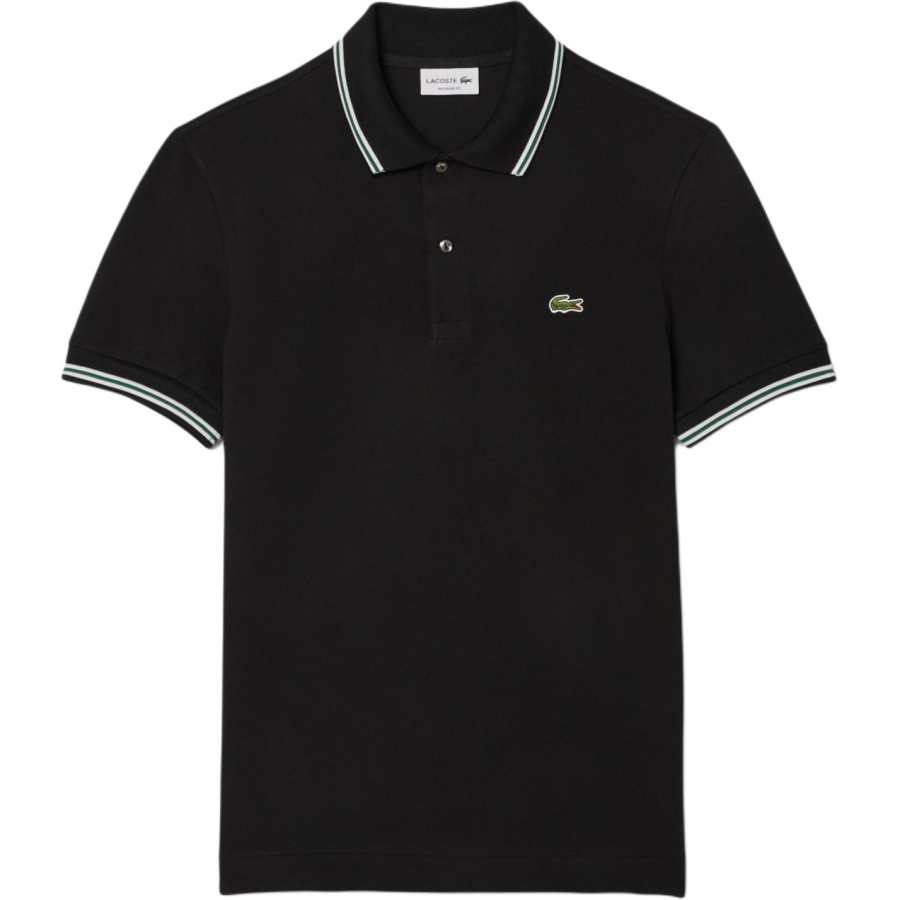 LACOSTE Lacoste logo-embroidered polo shirt