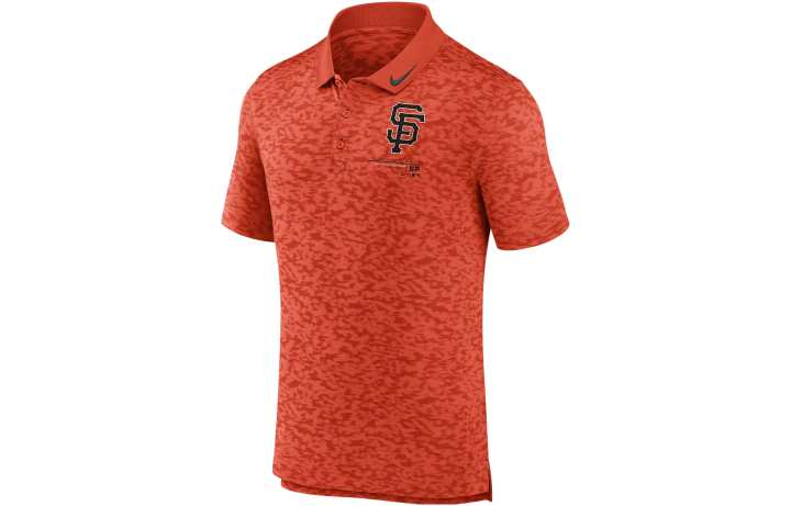 Nike Nike Polo Shirts Men's Orange Polo Collar Moderate Other