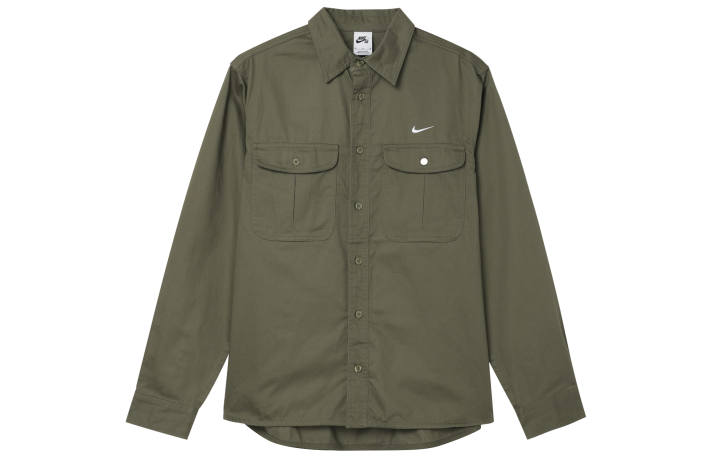 Nike Nike Shirt Unisex Medium Olive Green