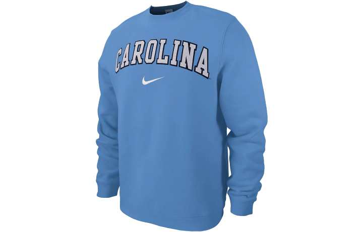 Nike Nike Sweatshirts Men's Blue Crew Neck Moderate Regular