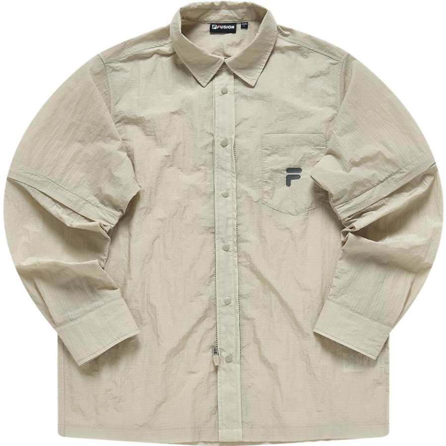 FILA FUSION STREET SPORT Shirt Men's Chestnut Shell Card