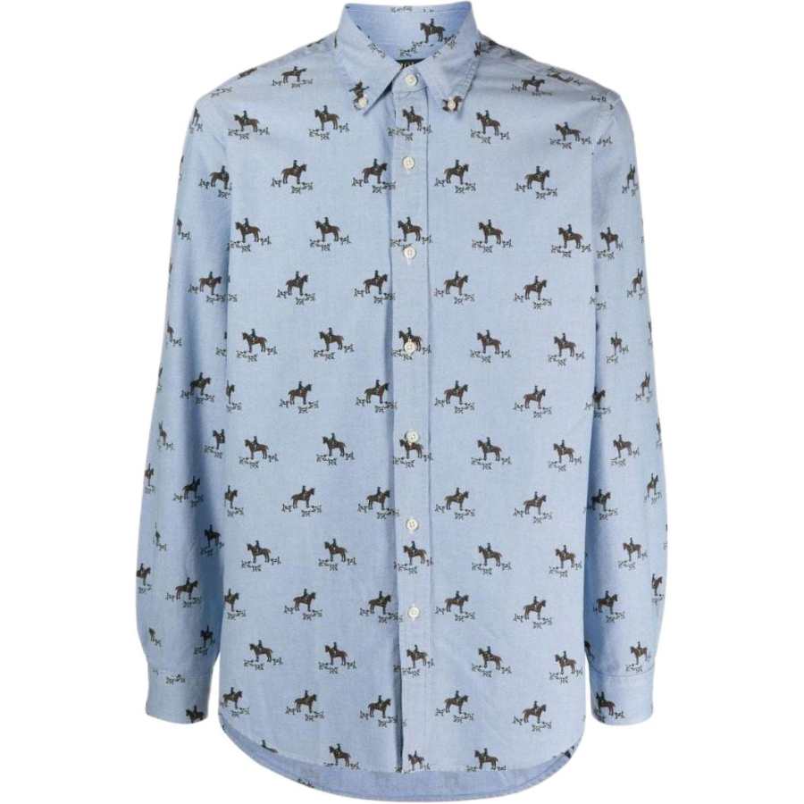 Polo Ralph Lauren equestrian print shirt