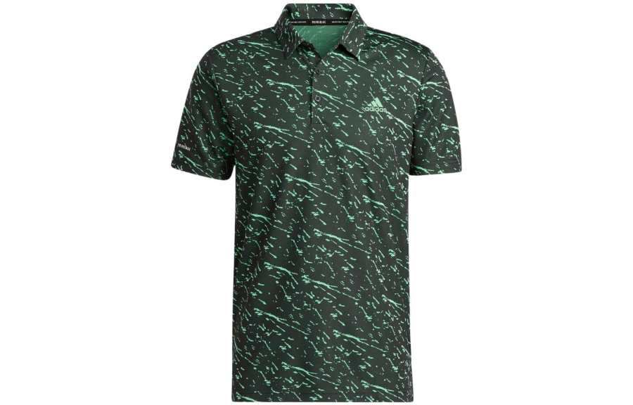 Adidas Adidas Polo Shirts Men's Blue Polo Collar Moderate Straight Fit