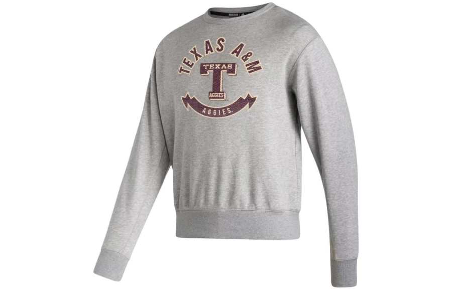 Adidas Adidas Sweatshirts Men's Gray Crew Neck Moderate Regular