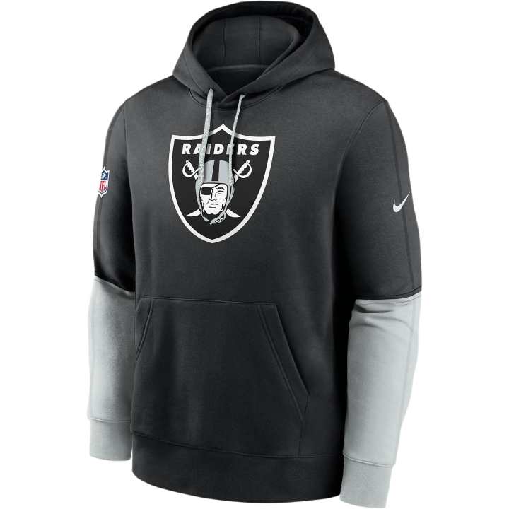 Nike Nike Las Vegas Raiders Sideline Team Issue Club Men's Nike Nfl Pullover Hoodie