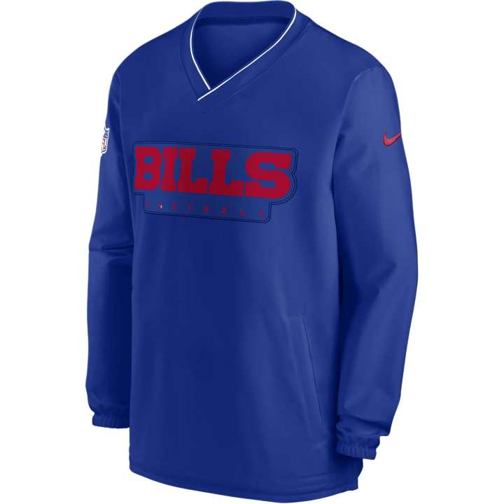 Nike Nike Buffalo Bills Sideline Men's Nike Nfl Long-Sleeve Windshirt