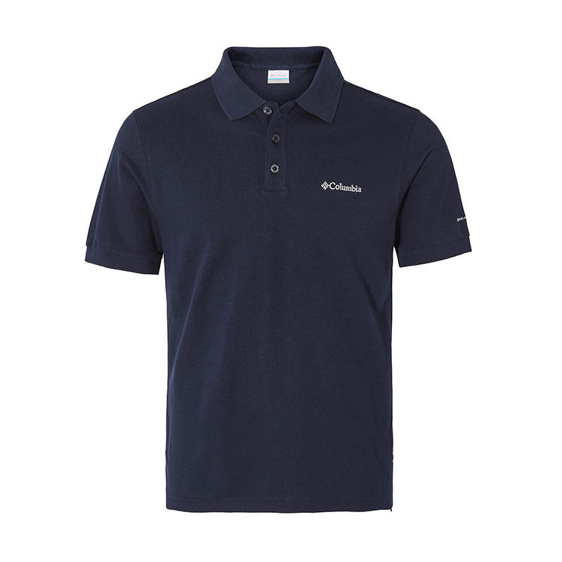 Columbia Casual Outdoor Polo Shirt Men's Navy Blue