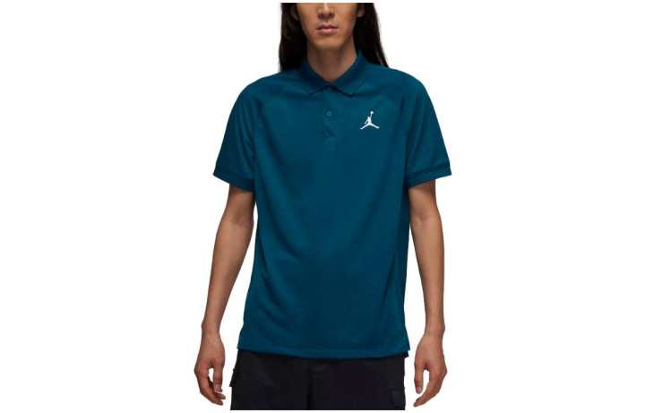 Jordan Jordan Polo Shirts Men's Dark Blue Polo Collar Moderate Straight Fit