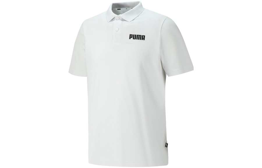 PUMA PUMA ESS Polo Shirts Men's White Moderate