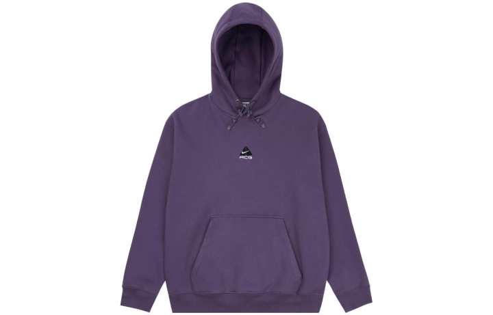 Nike Nike Sweatshirts Men's Purple Hooded Moderate Regular